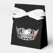 Ballotins Parti Favoriser Box Pageant Couronne (Verso)