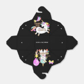 Ballotins Parti Merci de l'arc-en-ciel personnalisé (Déplié)