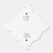 Ballotins Parti minimaliste moderne élégante Graduation (Déplié)