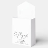 Ballotins Partie d'engagement minimaliste de script moderne (Ouvert)