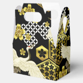Ballotins partie motif japonais en faveur boîte grues (Ouvert)