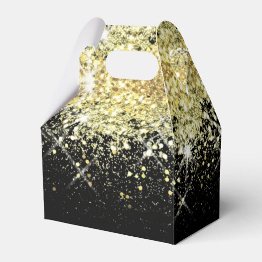 Ballotins parties scintillant à coller simulée (Arrière)