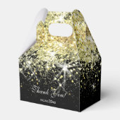 Ballotins parties scintillant à coller simulée (Verso)