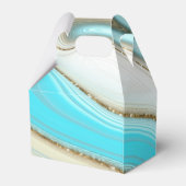 Ballotins Parties scintillant Abstraite Strata Mariage Merci (Arrière)