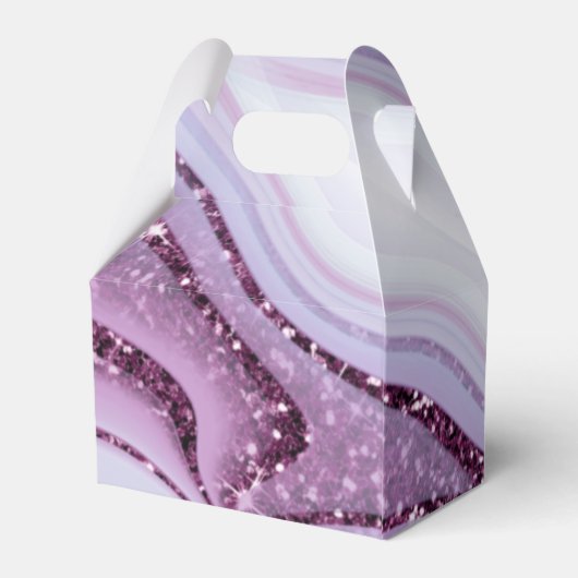 Ballotins Parties scintillant Abstraite Strata Mariage Merci (Arrière)