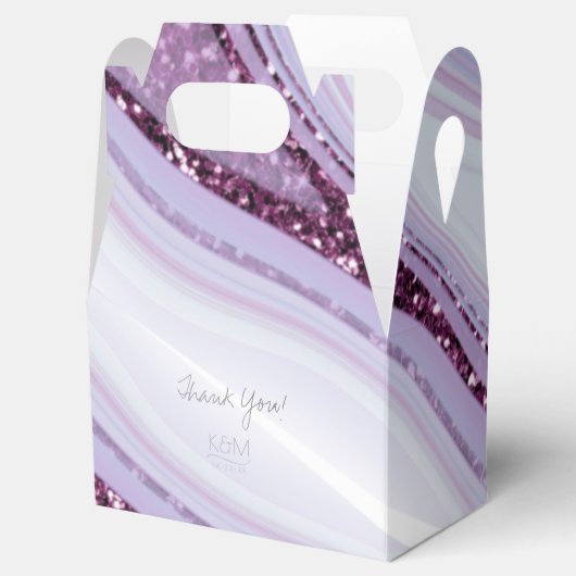 Ballotins Parties scintillant Abstraite Strata Mariage Merci (Ouvert)