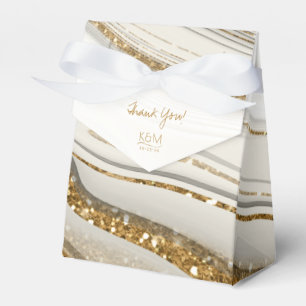 Ballotins Parties scintillant Abstraite Strata Mariage Merci