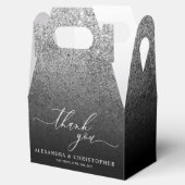 Ballotins Parties scintillant Argent SPARK Mariage Merci de  (Ouvert)