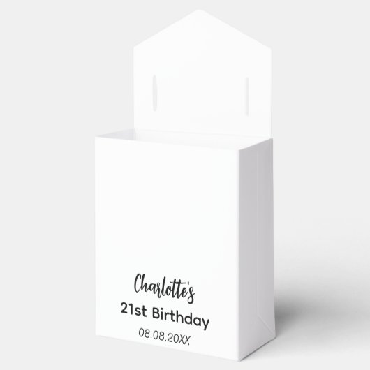 Ballotins Parties scintillant bleu clair blanc étincelle nom (Ouvert)