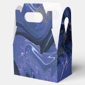 Ballotins Parties scintillant bleue Galaxy Swirl Abstrait Mo (Ouvert)