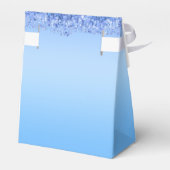 Ballotins Parties scintillant Blue Faux 16e anniversaire Mer (Arrière)