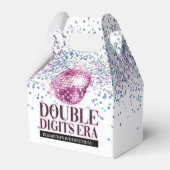 Ballotins Parties scintillant branchée Disco Double chiffres (Arrière)