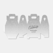 Ballotins Parties scintillant d'argent fête (Déplié)