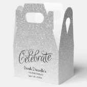 Ballotins Parties scintillant d'argent fête (Ouvert)