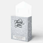 Ballotins Parties scintillant d'argent nouvellement mariée M (Ouvert)