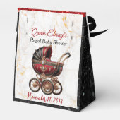 Ballotins Parties scintillant de douche royale princesse afr (Arrière)