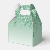 Ballotins Parties scintillant de goutte douce 16 Mint Green  (Arrière)