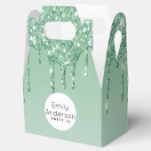 Ballotins Parties scintillant de goutte douce 16 Mint Green  (Ouvert)