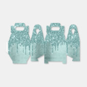 Ballotins Parties scintillant de la pointe de dérive | Aqua  (Déplié)