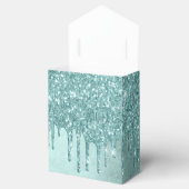 Ballotins Parties scintillant de la pointe de dérive | Aqua  (Ouvert)