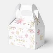 Ballotins Parties scintillant de neige de l'hiver onederland (Arrière)