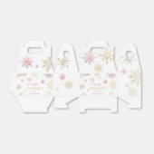 Ballotins Parties scintillant de neige de l'hiver onederland (Déplié)