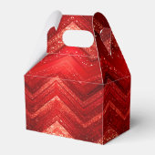 Ballotins Parties scintillant de Noël Rouge Décoratif Boîte (Verso)