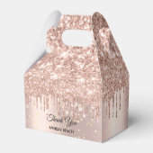 Ballotins Parties scintillant de roses douces 16e Mariage nu (Arrière)