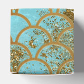 Ballotins Parties scintillant d'or bleu Iridescente Mermaid (Haut)