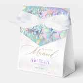 Ballotins Parties scintillant d'or Mermaid Queue sous la mer (Verso)