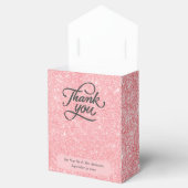 Ballotins Parties scintillant d'or rose nouvellement mariée  (Ouvert)