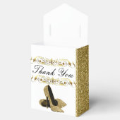 Ballotins Parties scintillant d'or talons Stiletto (Ouvert)