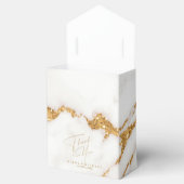 Ballotins Parties scintillant en marbre moderne Merci or ID8 (Ouvert)