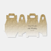 Ballotins Parties scintillant Glam Or personnalisée (Déplié)