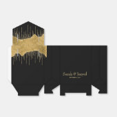 Ballotins Parties scintillant Gold Drip (Déplié)