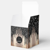 Ballotins Parties scintillant Logo personnalisé Black Drives (Ouvert)