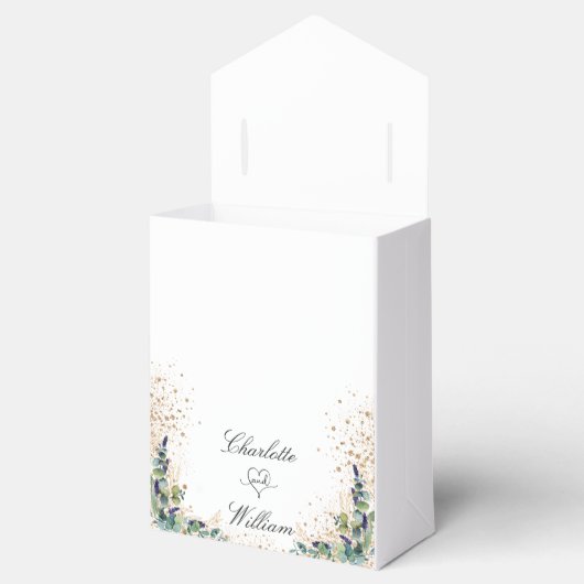 Ballotins parties scintillant mariage eucalyptus nom merci (Ouvert)