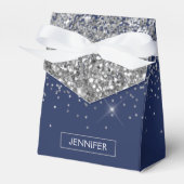 Ballotins Parties scintillant Monogram Navy Blue Silver Glam (Verso)
