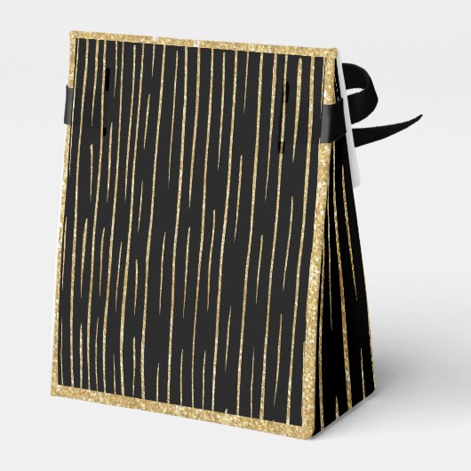 Ballotins Parties scintillant noir & or scintillante fête d' (Arrière)