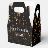 Ballotins Parties scintillant noire Bonne année (Ouvert)