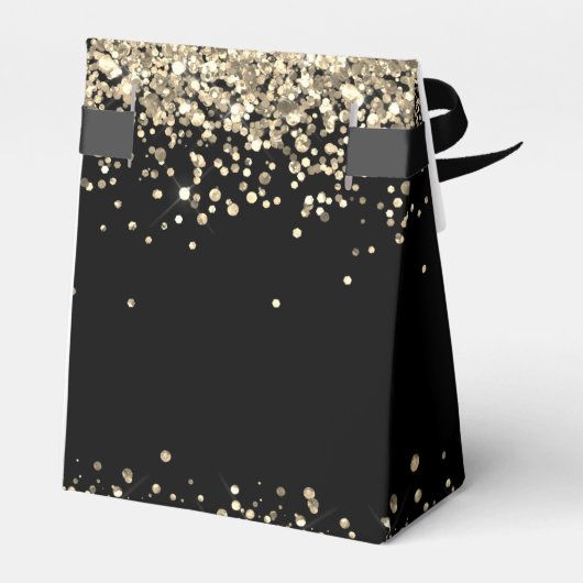 Ballotins Parties scintillant or anniversaire Monogramme Scr (Arrière)