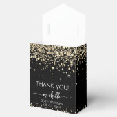 Ballotins Parties scintillant or anniversaire Monogramme Scr (Ouvert)