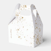 Ballotins Parties scintillant or élégant texto ballotin (Arrière)