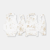 Ballotins Parties scintillant or élégant texto ballotin (Déplié)