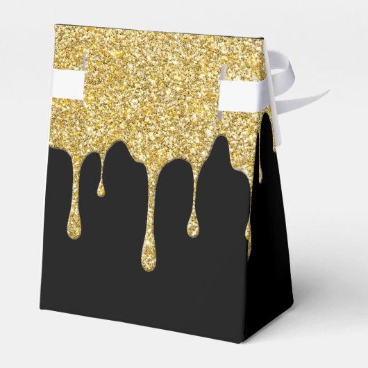 Ballotins Parties scintillant or Lecteurs Monogramme Nom du  (Arrière)