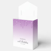 Ballotins parties scintillant pourpre goutte ballotin de fêt (Ouvert)