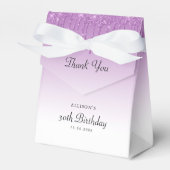 Ballotins parties scintillant pourpre goutte ballotin de fêt (Verso)