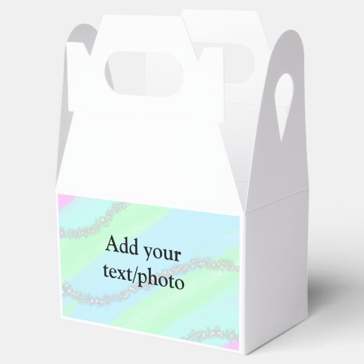 Ballotins Parties scintillant rose bleu vert étincelant past (Ouvert)