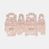 Ballotins Parties scintillant rose Déchets doux 16e Fête des (Déplié)