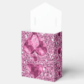 Ballotins Parties scintillant rose Faux et gouttelettes de c (Ouvert)